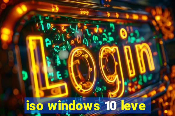 iso windows 10 leve